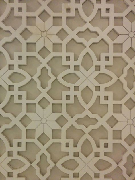 Islamic Design Pattern, Jaali Design, Wall Panel Design, Art Painting Tools, Arabesque Pattern, Pooja Room Design, Stone Architecture, Islamic Art Pattern, Islamic Design