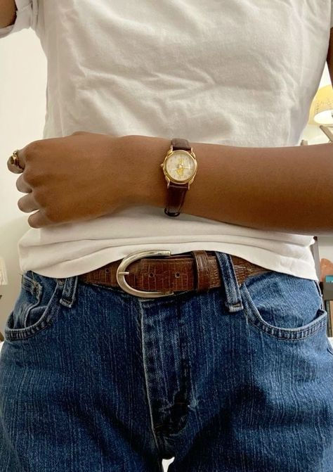 Jeans Belt Outfit, Brown Belt Outfit, Belt Outfit, Brown Belt, Fashion Killa, New Yorker, Casual Fits, Fashion Inspo Outfits, Style Me