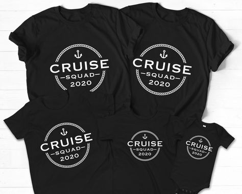 Cruise Tshirt, Group Cruise Shirts, For The Boyfriend, Spring Break Cruise, Group Cruise, T-shirt Print Design, Family Cruise Shirts, Ship Decor, Cruise Shirts