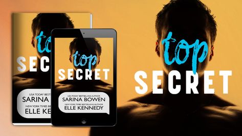 ★Review★ TOP SECRET Sarina Bowen & Elle Kennedy. Sarina Bowen, Contemporary Novels, Science Geek, Gay Books, Upcoming Books, Top Secret, Contemporary Romances, News Release, Book Reviews