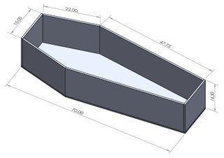 Halloween Pop-Up Skeleton (In a Coffin) : 8 Steps (with Pictures) - Instructables