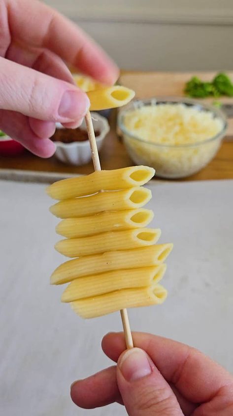 Pizza Pasta Sticks Recipe - Tasty Pasta Sticks, Tasty Logo, Pizza Sticks, Cheesesteak Sliders, Pasta Marinara, Quick Appetizer, Pizza And Pasta, Classic Pizza, Creative Snacks