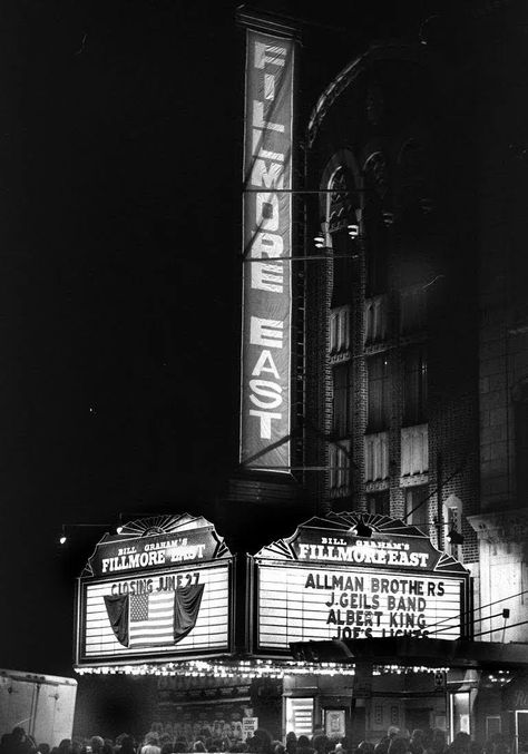 Nyc Venues, Berry Oakley, Duane Allman, Fillmore East, Gregg Allman, Albert King, Bill Graham, Zombie Cat, Midnight Rider