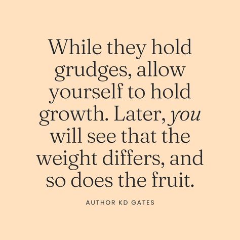 👉 While they hold grudges, allow yourself to hold growth. Later, you will see that the weight differs and so does the fruit. Friends, this is so good, I wanted to make sure you read it three times. Remember, let go of grudges and replace it with growth. I appreciate you. Thanks for reading. ♥️ . . . . . . . #quoteoftheday #growthmindset #quotes #fyp #foryou #growthquotes #relatable #relatablequotes #lifeadvice #inspirationalquotes #girlbossquotes #qotd #instaquotes #dailyquotes #motovati... Holding Grudges Quotes, Grudges Quotes, Grudge Quotes, Holding Grudges, God Is Amazing, Growth Quotes, Girl Boss Quotes, I Appreciate You, Appreciate You