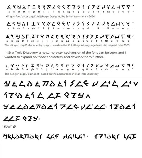 Star Trek Languages, Galifreyan Alphabet, Standard Galactic Alphabet, Klingon Alphabet, Klingon Language, Dr Who Gallifreyan Language, Star Trek Klingon, Ancient Knowledge, Star Trek