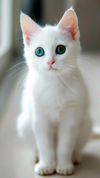 Cute white cat wallpaper 4K for iPhone. Hd Cat Pictures, Cat Wallpaper Dekstop Hd, White Cat Wallpaper, Cat Desktop Wallpaper Hd 1080p, Cat Peeking Wallpaper, Hd Cat Wallpaper 1080x1920, Cat Hd Wallpaper, Cute White Cat, Funny Motorcycle