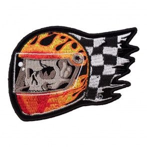 Embroidered Need For Speed Skull Racer Patch Race Car Helmet, Car Patches, Leather Jacket Patches, Motorcycle Patches, Skull Patch, Custom Embroidered Patches, Biker Patches, Patches Fashion, Hat Patches