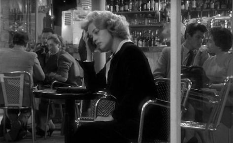 1/"Elevator to the Gallows" featuring Jeanne Moreau, (1956). “I’m the one who can’t take anymore. I love you. I love you. So we have to … I won’t leave you, Julien. You know I’ll be there,” preceding a rendezvous with her lover, Julien Tavernier (Maurice Ronet). The camera centers on her face, highlighting the expression in her eyes and foreshadowing her emblazoned devotion to Julien, a man whom she risks her life for.-Edward Benner, The Review. Elevator To The Gallows, American Advertising, American Housewife, Kpop Shifting, Jeanne Moreau, Grey Hat, The Gilded Age, Psychological Thriller, Film Grab