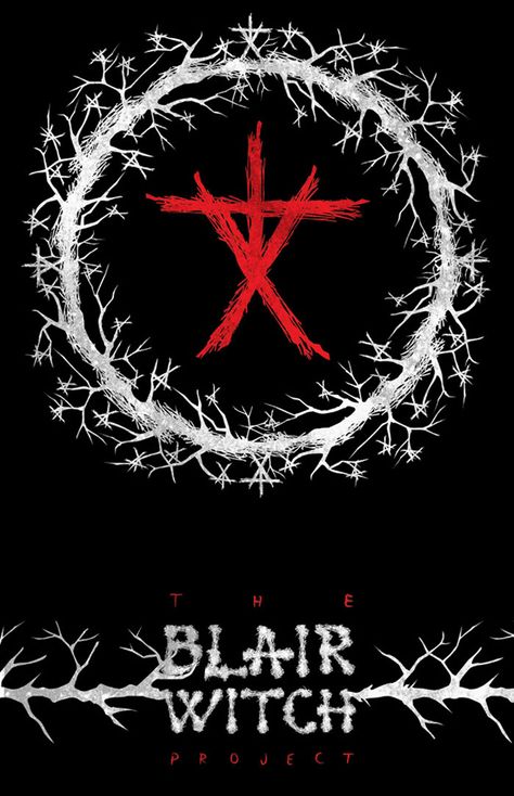 Blair Witch fan art Blair Witch Project Tattoo, Blair Witch Tattoo, Blair Witch Symbol, Occult Movies, Crow Demon, Demon Gif, Fall Tattoo, The Blair Witch Project, Hunter Tattoo