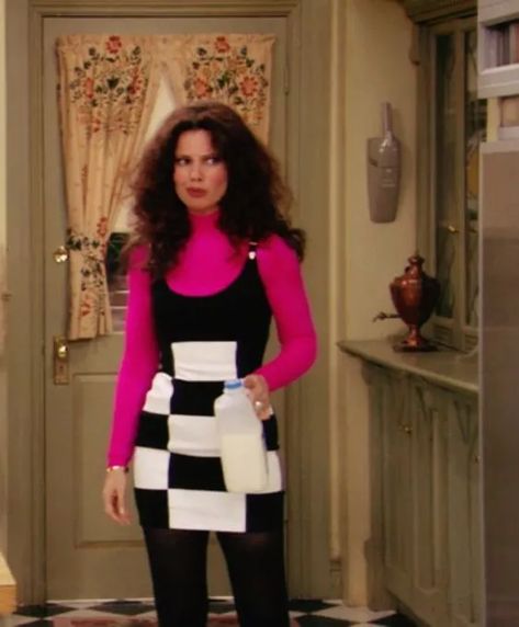 Nanny Outfit, Fran Fine Outfits, Look 80s, Style Année 90, Fran Fine, 90s Inspired Outfits, The Nanny, 1990s Fashion, 90s Fashion Outfits