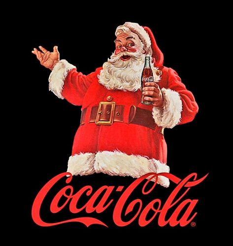 Coca Cola Santa Claus, Coca Cola Santa, Copper Christmas, Coca Cola Christmas, Coca Cola Ad, Vintage Coke, Coca Cola Can, Bored At Home, Getting Bored