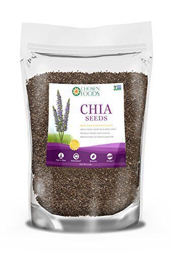 Certified Organic Chia Seeds Bulk 5 Pound Bag - Non GMO Verified 5lbs Black Chia Seed - Perfect for Smoothies and Other Recipes & Drinks - Shipped From USA - Pesticide and Chemical Free Chia - http://goodvibeorganics.com/certified-organic-chia-seeds-bulk-5-pound-bag-non-gmo-verified-5lbs-black-chia-seed-perfect-for-smoothies-and-other-recipes-drinks-shipped-from-usa-pesticide-and-chemical-free-chia/ Recipes Drinks, Organic Food Store, Horse Health, Chia Seeds, Chemical Free, Non Gmo, Other Recipes, How To Increase Energy, Organic Recipes