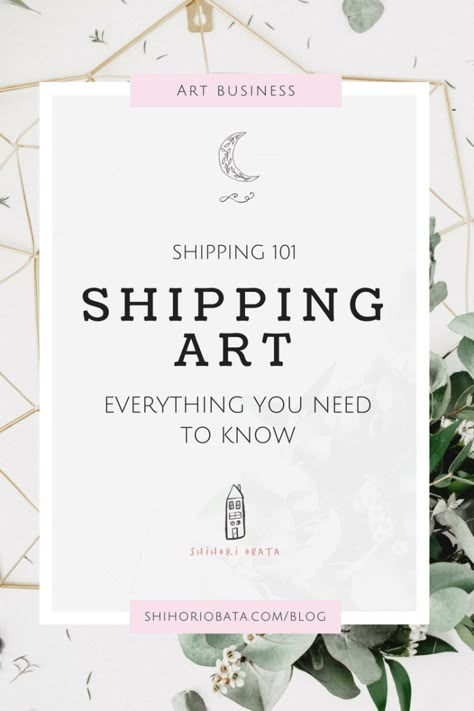 Shipping Artwork, Art Biz, Ship Artwork, Sell My Art, Artist Business, Selling Art Online, Shipping Packaging, Artist Life, Etsy Business