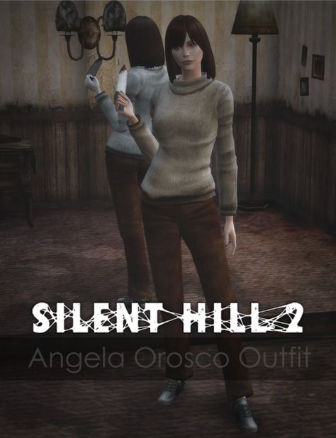 Silent Hill 2 Angela, Silent Hill Characters, Angela Silent Hill, Silent Hill Remake, Angela Orosco, Silent Hill Origins, Horror Core, Cult Games, Silent Hill 2 Remake