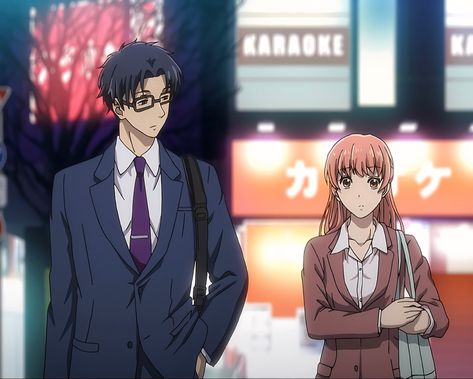 Wotakoi Hirotaka X Narumi, Hirotaka And Narumi, Wotakoi Hirotaka, Narumi Momose, Hard To Love, I Think Of You, Anime Best Friends, Matching Pfp, Love You So Much