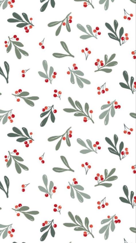 Pretty Christmas Backgrounds, Red And White Christmas Aesthetic Wallpaper, Christmas Floral Background, Christmas Patterns Aesthetic, Christmas Patterns Wallpaper, Christmas Flower Wallpaper, Christmas Astethic Pictures, Simple Christmas Pattern, Christmas Aesthetic Pattern