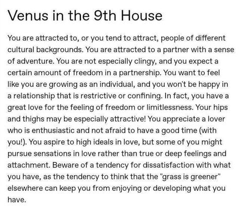 9th House Astrology, Venus In 9th House, Venus In 12th House, Venus In 2nd House, Venus In The 1st House, Astrology Houses Explained, Sidereal Astrology, Astrology Houses, Astrology Planets