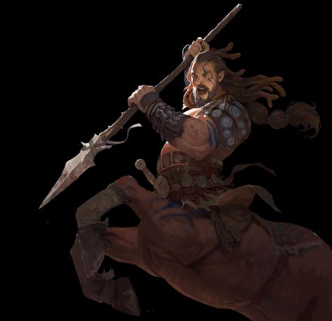 Dnd Centaur Barbarian, Centaur Ranger, Centaur Barbarian, Centaur Male, Elf Barbarian, Half Elf, Roleplay Characters, Fantasy Races, Dungeons And Dragons Characters