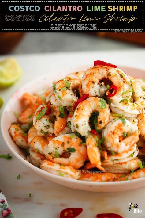 Cilantro Lime Shrimp Recipes, Costco Cilantro Lime Shrimp Recipe, Costco Cilantro Lime Shrimp, Costco Shrimp Salad Recipe, Simple Shrimp Tacos, Costco Shrimp, Cilantro Lime Shrimp Salad, Rice Tacos, Costco Copycat