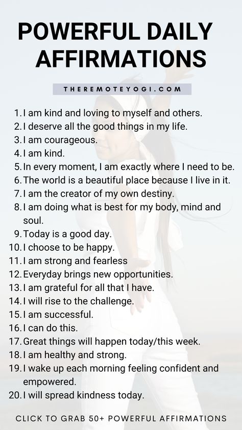 When in doubt; repeat positive affirmations. Daily. Click here to see all 60 positive affirmations you can use! Affirmations When In Doubt, Morning Gratitude, Healing Journaling, I Am Affirmations, Healing Affirmations, Energy Healing Spirituality, Morning Affirmations, Daily Positive Affirmations, Self Love Affirmations