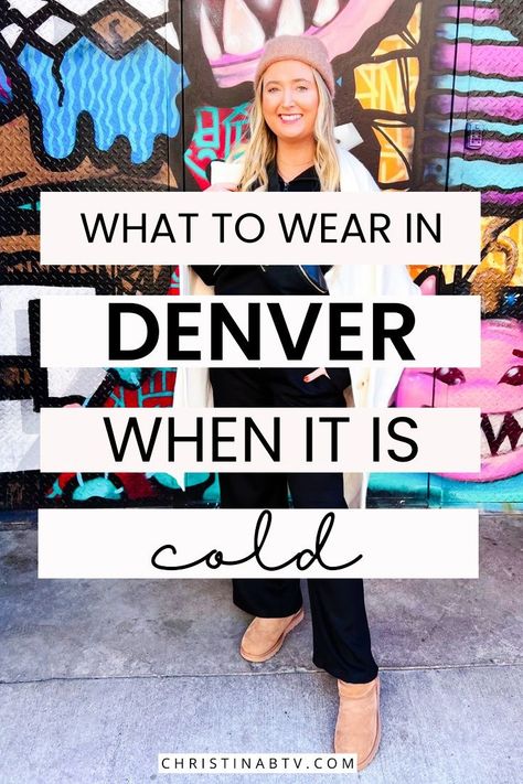 Discover the must-have cold weather outfits for a stylish winter adventure in Denver, Colorado. Our curated selection includes casual cold weather outfits that are both trendy and functional. Elevate your winter wardrobe with the latest women's fashion trends. Denver Outfits Fall, Cold Weather Travel Outfit, Colorado Fall Outfits, Casual Cold Weather Outfits, Cold Weather Packing List, Cold Weather Travel, Colorado Fashion, November Outfits, Trendy Winter Outfits