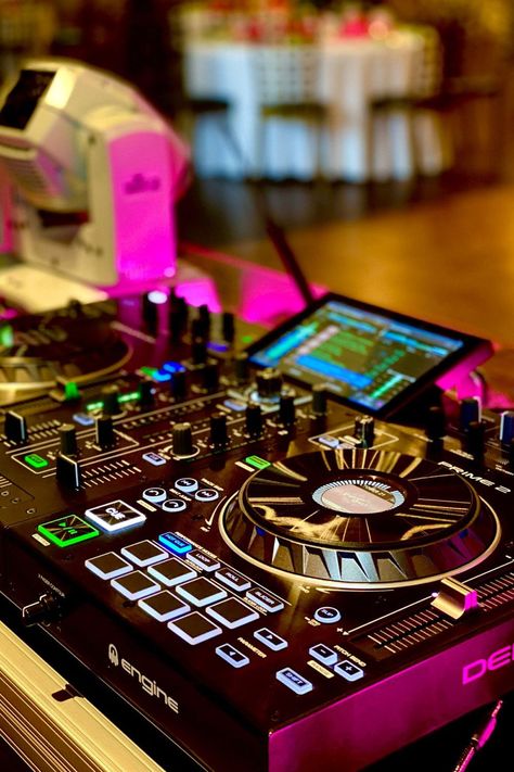 Denon DJ Prime 2 controller Dj Photo, Dj Mixing, Dj Mixtape, Wedding Dj Setup, Music Candle, Music Mixer, Dj Art, Album Artwork Cover Art, Dj Logo