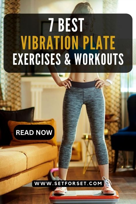 Curious about how to take your fitness routine to the next level? Dive into the world of vibration plate exercises and see the difference they can make! By swapping out traditional squats and push-ups for their vibration plate counterparts, you'll engage your muscles more deeply and increase the effectiveness of your workouts. Whether you're just starting out or have been working out for years, our comprehensive guide will introduce you to the best vibration plate exercises and routines to help you achieve your fitness aspirations. Uncover the advantages and revamp your routine with these dynamic vibration plate techniques. Exercise Board Ideas, Lifepro Waver Vibration Plate, Vibrating Exercise Board, Exercises For Vibration Plate, Shake Plate Workout, Vibration Plate Exercise Chart, Life Pro Vibration Plate Exercises, Power Plate Exercises, Vibration Plate Exercises For Stomach