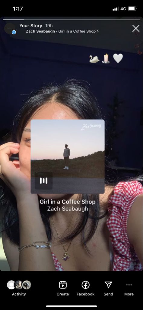 Songs For Coffee Story, Face Selfie Ideas Instagram, Ideas For Instagram Photos Aesthetic, Song To Post Yourself On Instagram, Instagram Story Music Ideas, Ig Music Story Ideas, Songs For Insta Stories Selfie, Idea For Selfie, Instagram Song Story Ideas