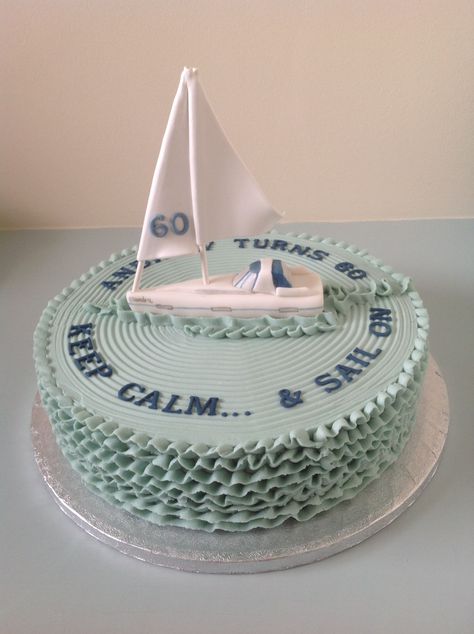 Yacht Cake, Sailing Cake, Sailing Boat Cake, Boat Birthday Cake, Boat Theme Cake, Boat Cakes For Men, Nautical Birthday Cake Men, Sailing Cake For Men, Sailing Birthday Cake