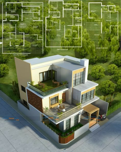 What Do You Do For A Living, Unique Exterior Design, Indian House Exterior, Indian House Exterior Design, House Projects Architecture, Best Modern House Design, Small House Design Exterior, Indian House, Two Story House