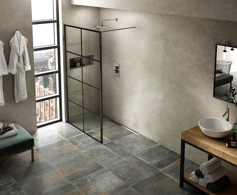 Walking Shower Ideas, Walking Shower, Shower Design Ideas, Aesthetic Bath, New Bathroom Designs, Bath Aesthetic, Walk In Shower Designs, Shower Screens, Bathroom Shower Design