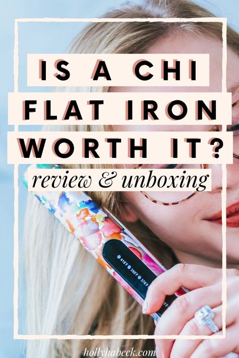 Ever thought of investing in a CHI flat iron? Check out this review of the brand's latest release in collaboration with JCPenny to find out if CHI hair products really live up to the hype or not! Best Heat Protectant For Hair Flat Irons, Chi Hair Dryer, Chi Flat Iron, T3 Flat Iron, Heat Protection For Hair Flat Irons, Chi Straightener, Chi Hair Straightener, Flat Iron Chi, Chi Hair Products