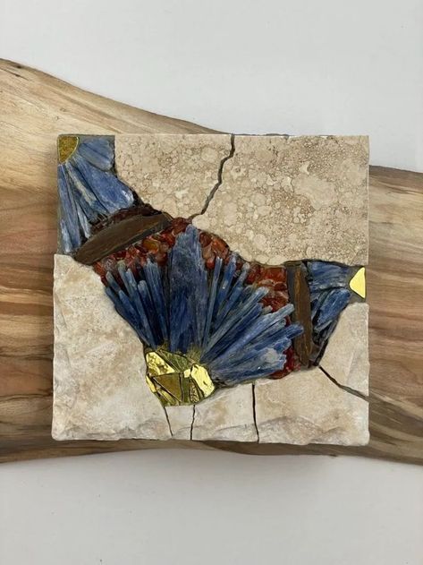 Stone Mosaic Art, Abstract Mosaic Art, Mindful Morning, Slate Art, Mosaic Art Diy, The Butterfly Effect, Mixed Media Mosaic, Stone Wall Art, Mosaic Art Projects