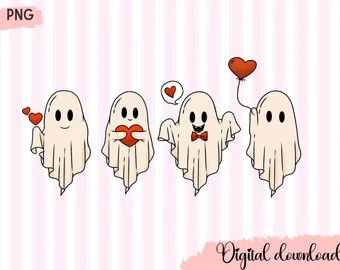 GirlyDogDesignsCo - Etsy Ghost Drawing, Retro Ghost, Card Png, Heart Mug, Mug Png, Ghost Png, Labels Diy, Valentine Png, My Boo