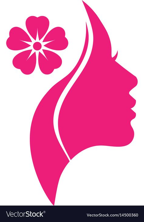 Women Logo Design Ideas, Woman Logo Design, Hair Salon Logo Design, Hair Salon Logo, Hair Salon Logos, Women Logo, Salon Logo Design, Woman Logo, Flower Abstract