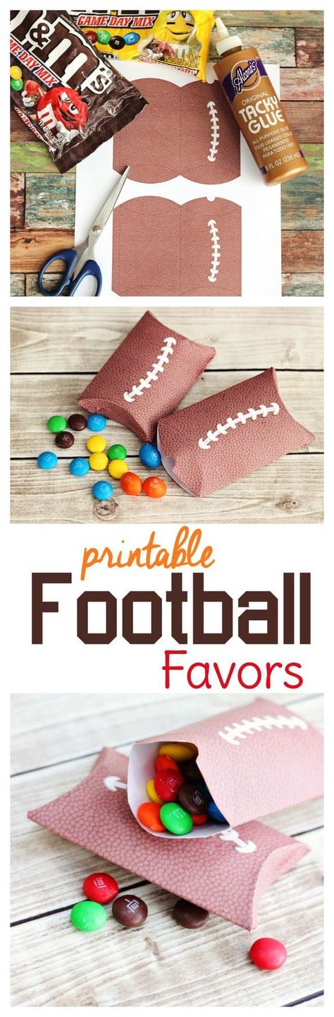 Football Treat Bags, Football Favors, Football Treats, Football Party Favors, Sports Party Favors, Football Banquet, Party Make-up, Football Snacks, Football Birthday Party