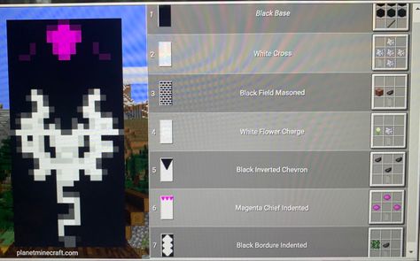 Pirate Banner Minecraft, Butterfly Banner Minecraft, Minecraft Cat Banner Designs, Halloween Banner Minecraft, Minecraft Banner Patterns Step By Step, Minecraft Bedrock Banner Designs, Cat Banner Minecraft, Dragon Banner Minecraft, Minecraft Banners Designs