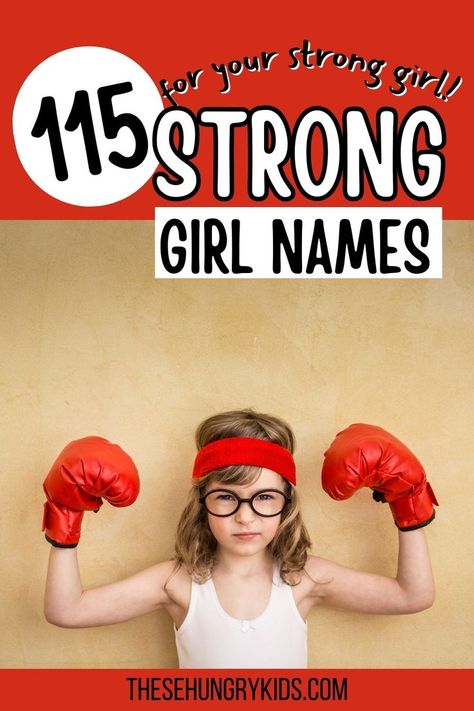 These strong baby names are perfect for your strong baby girl. Find the best warrior baby name that exudes the same strength and power as your little sweetie. Warrior Girl Names, Powerful Girl Names, Strong Girl Names, Strong Baby Girl Names, Powerful Girl, Strong Baby Names, Strong Girl, Baby Name List, Unique Baby Names