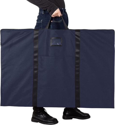 Amazon.com: Large Size Art Portfolio Bag with Nylon Shoulder, 24 x 36 inches Light Weight Poster Storage Bag Board Holder with Handle and Zipper for Poster, Sketching and Drawing : Arts, Crafts & Sewing Poster Storage, Portfolio Bag, Drawing Arts, Portfolio Case, Art Bag, Professional Art, Best Bags, Art Portfolio, Crafts Sewing