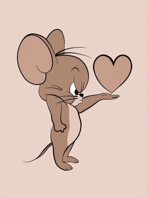 Tom And Jerry Wallpapers, Tom Et Jerry, Tom And Jerry Cartoon, Easy Love Drawings, Cartoon Character Pictures, Dont Touch My Phone Wallpapers, Cartoon Wallpaper Iphone, Pinturas Disney, Cute Cartoon Drawings