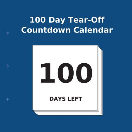 Team Motivation, Calendar Book, Day Countdown, Countdown Calendar, Tear Off, Creating A Blog, Interesting Articles, 100th Day, First Page