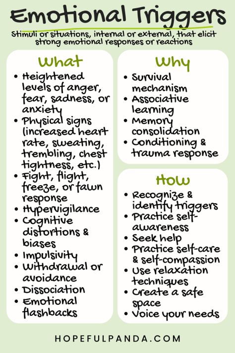 Dealing With Emotional Triggers, Psych Student, Emotional Triggers, Emdr Therapy, Mental Health Facts, Psychology Disorders, Mental Health Therapy, Counseling Activities, Emotional Awareness