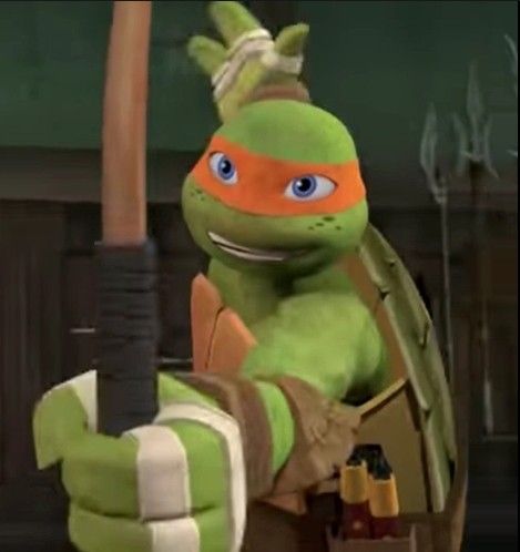 Mickey Tmnt 2012, 2012 Michelangelo, Mickey Tmnt, Mikey 2012, Michaelangelo Tmnt, 2012 Mikey, Baby Ninja Turtle, Michelangelo Tmnt, Baby Ninja