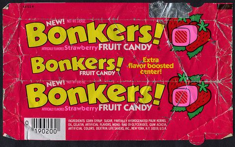 Always better than Starburst and even had the guts to have an all-Strawberry package.    http://www.flickr.com/photos/jasonliebigstuff/4392932409/ 1980s Candy, 80s Candy, Strawberry Fruit, School Memories, 90s Childhood, Vintage Candy, Favorite Candy, Oldies But Goodies, I Remember When