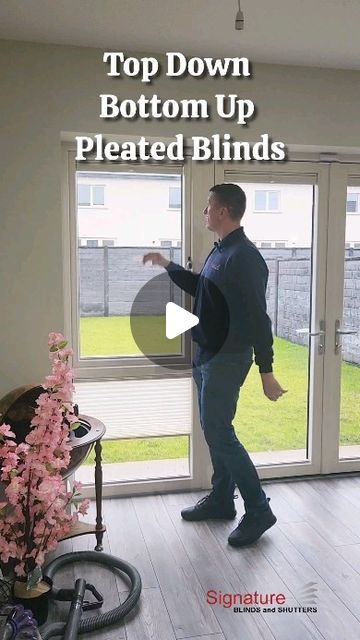 Signature Blinds & Shutters on Instagram: "✨️Thrilled to present our latest video featuring Mark, where he explains how Pleated Blinds 
operate with expertise and flair.🎥 Explore the elegance and functionality of these window 
solutions in just a few clicks. 🌟Trust Signature Blinds for insightful content and top-notch 
products that redefine your view. 🏚🙌
#newhouse #newhome #instahome #decor #blinds #interiordesign #homedecor #homeinspo #windowblinds #signatureblinds #irish #thewillows #dunshaughlin #irishhomes" Window Solutions, Pleated Blinds, Pleated Blind, Blinds For Windows, Latest Video, Shutters, Blinds, New Homes, Instagram