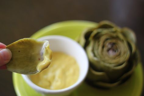 Artichokes Dipping Sauce, Artichoke Recipes Dipping Sauce, Artichoke Dipping Sauce Mayonnaise, How To Cook Baby Artichokes, Dipping Sauce For Artichokes, Easy Dipping Sauce, Dipping Sauces Recipes, Easy Dips, Artichoke Recipes