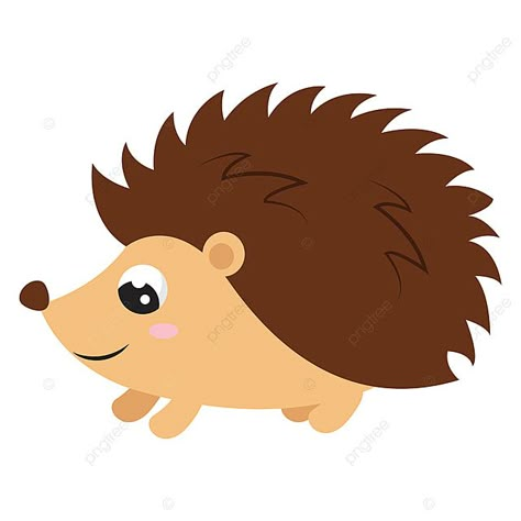 Hedgehog Clipart, Cartoon Hedgehog, Brown Cartoon, Hedgehog Illustration, Shark Illustration, Giraffe Illustration, Baby Icon, Baby Hedgehog, Cartoon Png