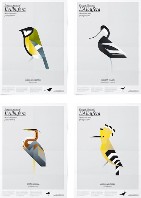 L’Albufera Bird Posters | Manuel Martín Graphisches Design, Bird Poster, Bird Drawings, Bird Illustration, Illustrations And Posters, Graphic Design Posters, Geometric Art, Visual Design, Animal Illustration