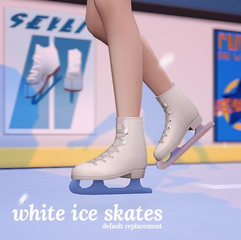 #boots : MMFINDS Sims 4 Cc Maxis Match Ballet, Sims 4 Cc Ice Skates, White Sims 4 Cc, Ts4 Ballet Cc, Sims 4 Ice Skating Cc, Sims4 Override, Sims 4 Ice Skating, Ts4 Override, Sims 4 Ballet Cc