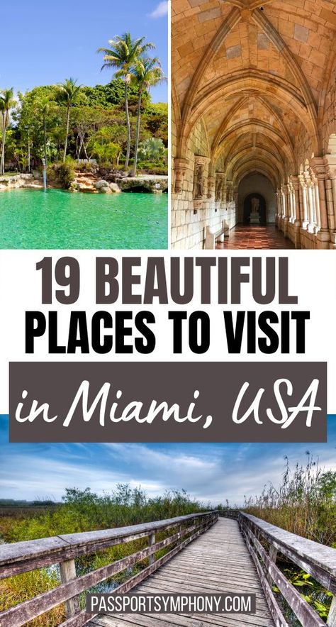 Hidden gems in Miami- 19 amazing places in Miami off the beaten track Miami Tourist Attractions, Must Do In Miami, Places In Miami, Miami Attractions, Things To Do In Miami, Miami Travel, Mexico Travel Guides, Canada Travel Guide, Hidden Places